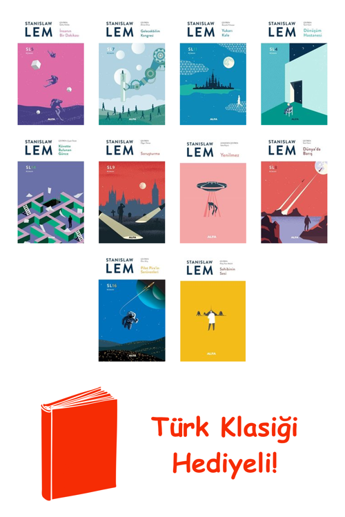 Stanislaw Lem 10 Kitap Seti + Türk Klasiği Hediye