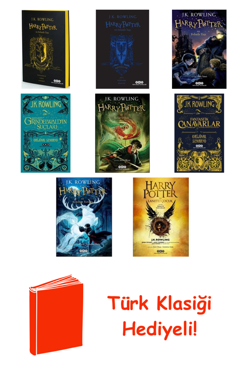 J. K. Rowling 8 Kitap Seti + Türk Klasiği Hediye