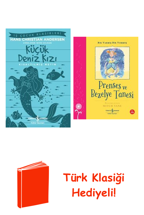Hans Christian Andersen 2 Kitap Seti + Türk Klasiği Hediye