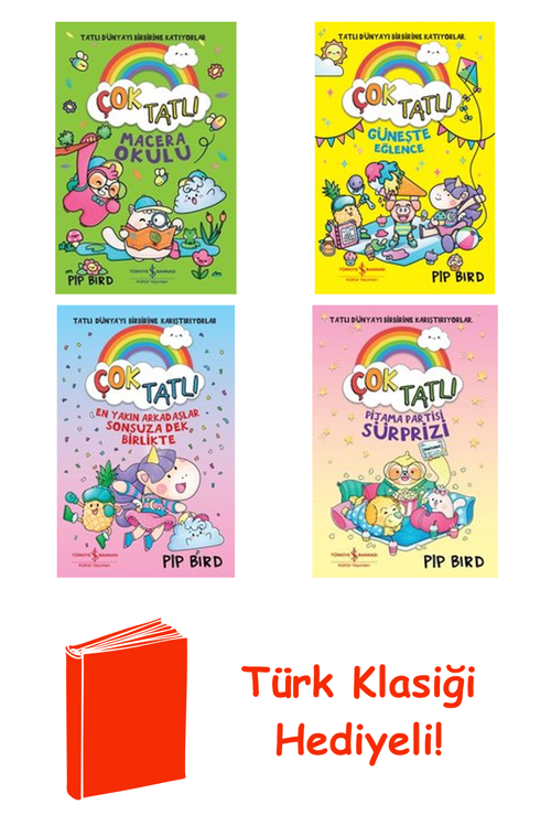 Pip Bird 4 Kitap Seti + Türk Klasiği Hediye