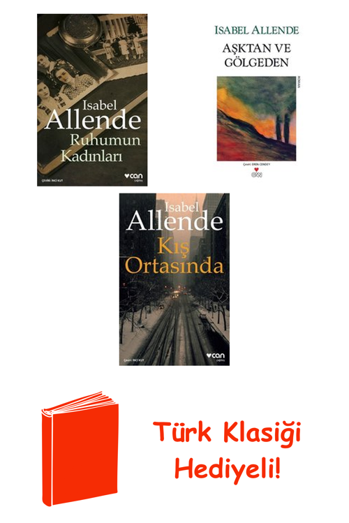 Isabel Allende 3 Kitap Seti + Türk Klasiği Hediye