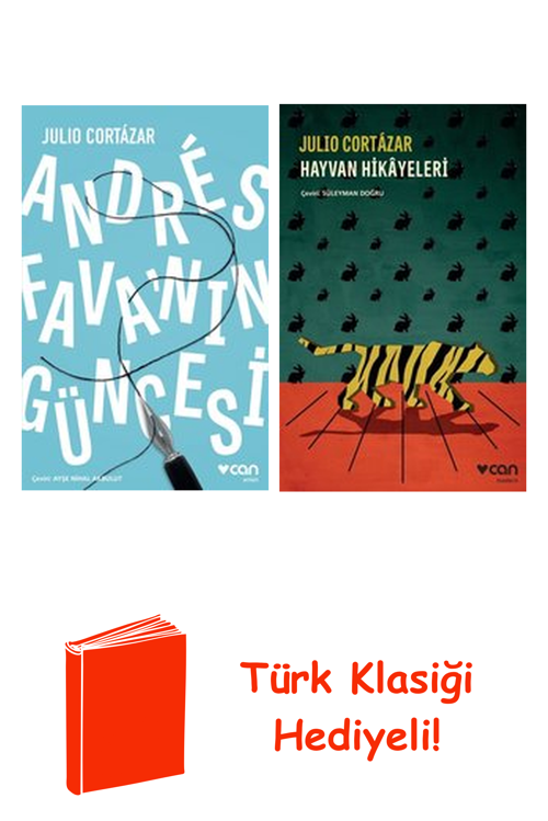 Julio Cortazar 2 Kitap Seti + Türk Klasiği Hediye