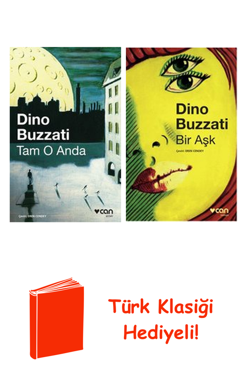 Dino Buzzati 2 Kitap Seti + Türk Klasiği Hediye