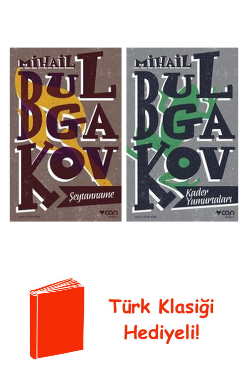 Mihail Bulgakov 2 Kitap Seti + Türk Klasiği Hediye