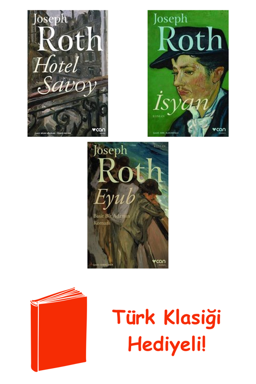 Joseph Roth 3 Kitap Seti + Türk Klasiği Hediye