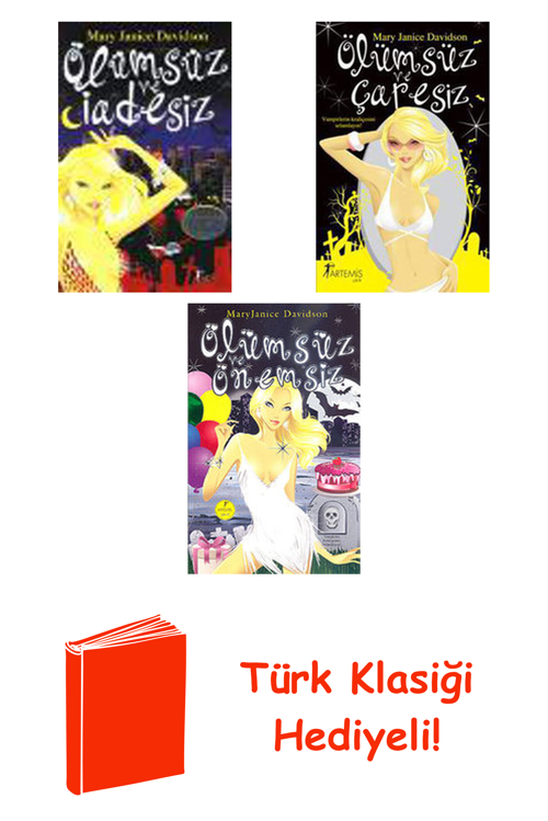 Mary Janice Davidson 3 Kitap Seti + Türk Klasiği Hediye