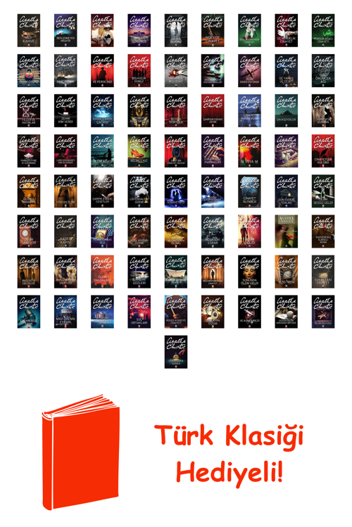 Agatha Christie 73 Kitap Seti + Türk Klasiği Hediye