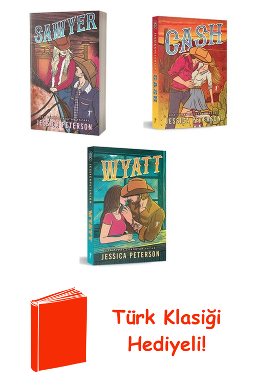 Jessica Peterson 3 Kitap Seti + Türk Klasiği Hediye