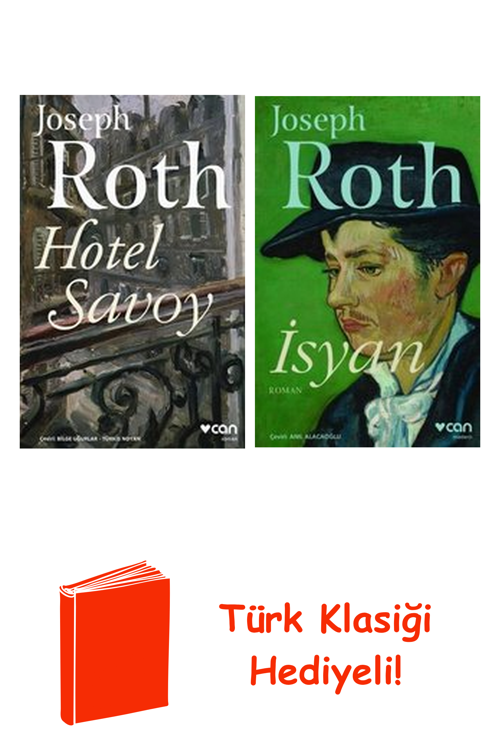 Joseph Roth 2 Kitap Seti + Türk Klasiği Hediye