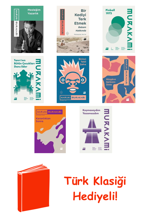 Haruki Murakami 8 Kitap Seti + Türk Klasiği Hediye