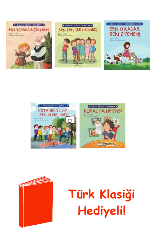 Ezgi Emel 5 Kitap Seti + Türk Klasiği Hediye
