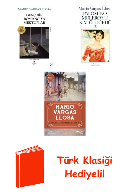 Mario Vargas Llosa 3 Kitap Seti + Türk Klasiği Hediye