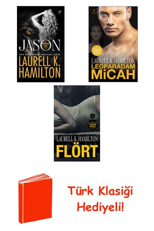 Laurell K. Hamilton 3 Kitap Seti + Türk Klasiği Hediye