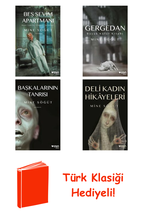 Mine Söğüt 4 Kitap Seti + Türk Klasiği Hediye