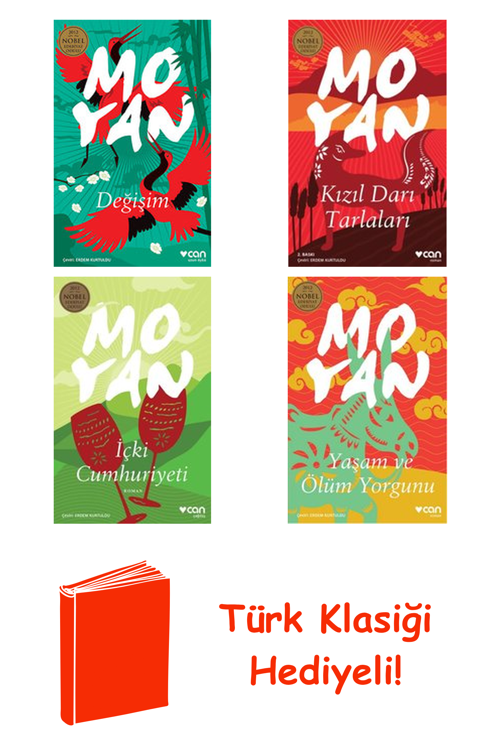 Mo Yan 4 Kitap Seti + Türk Klasiği Hediye