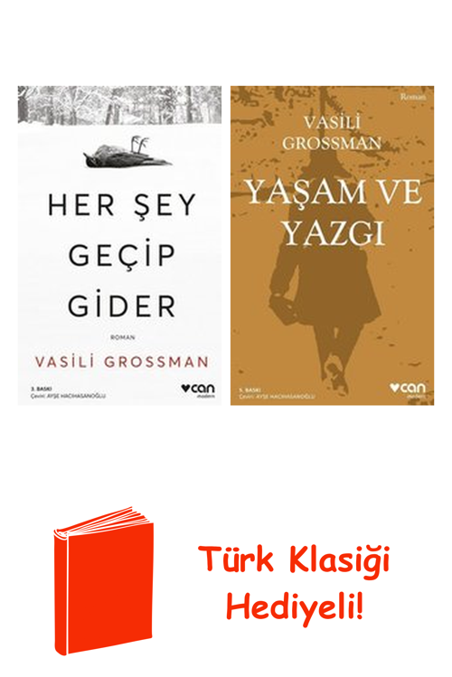 Vasili Grossman 2 Kitap Seti + Türk Klasiği Hediye