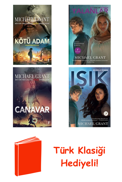 Michael Grant 4 Kitap Seti + Türk Klasiği Hediye