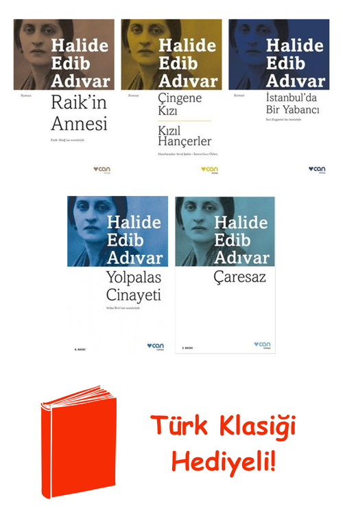Halide Edib Adıvar 5 Kitap Seti + Türk Klasiği Hediye