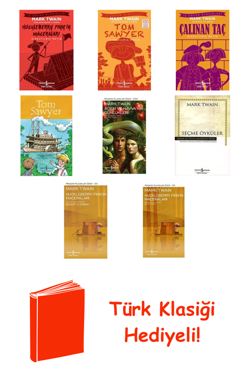 Mark Twain 8 Kitap Seti + Türk Klasiği Hediye