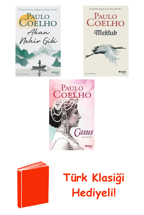 Paulo Coelho 3 Kitap Seti + Türk Klasiği Hediye