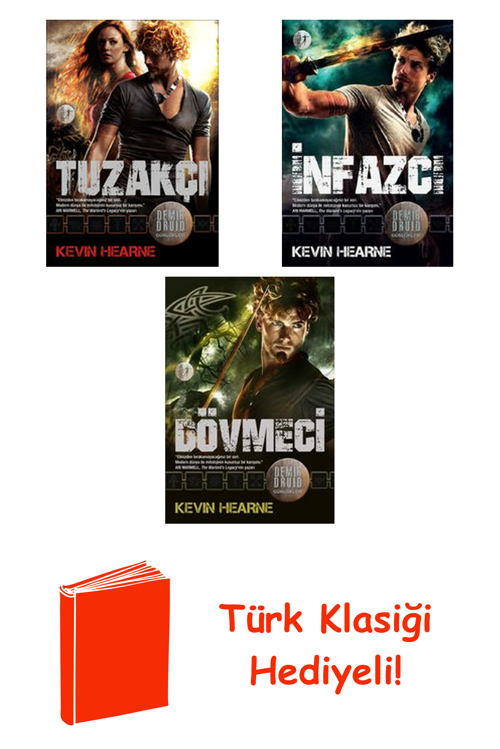 Kevin Hearne 3 Kitap Seti + Türk Klasiği Hediye