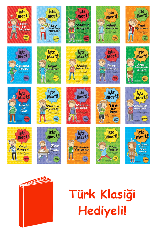 Sally Rippin 20 Kitap Seti + Türk Klasiği Hediye