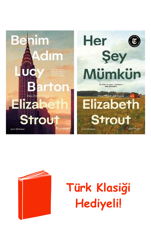 Elizabeth Strout 2 Kitap Seti + Türk Klasiği Hediye