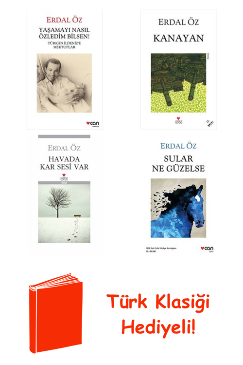 Erdal Öz 4 Kitap Seti + Türk Klasiği Hediye