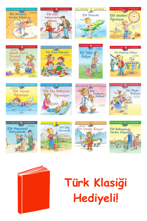 Liane Schneider 16 Kitap Seti + Türk Klasiği Hediye