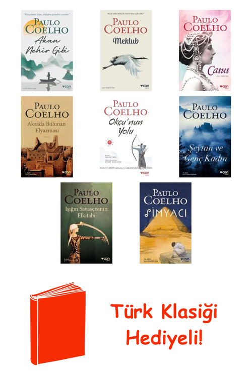 Paulo Coelho 8 Kitap Seti + Türk Klasiği Hediye