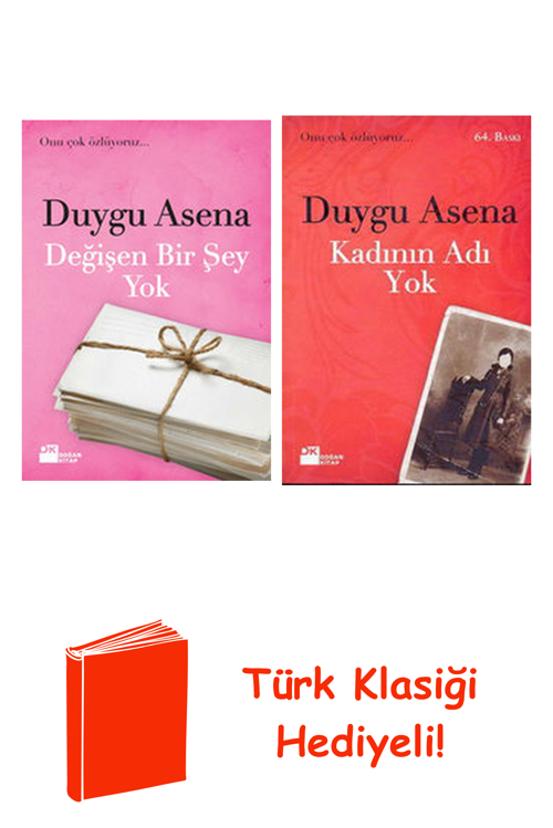 Duygu Asena 2 Kitap Seti + Türk Klasiği Hediye