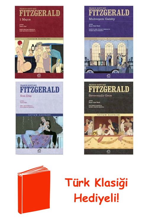 F. Scott Fitzgerald 4 Kitap Seti + Türk Klasiği Hediye
