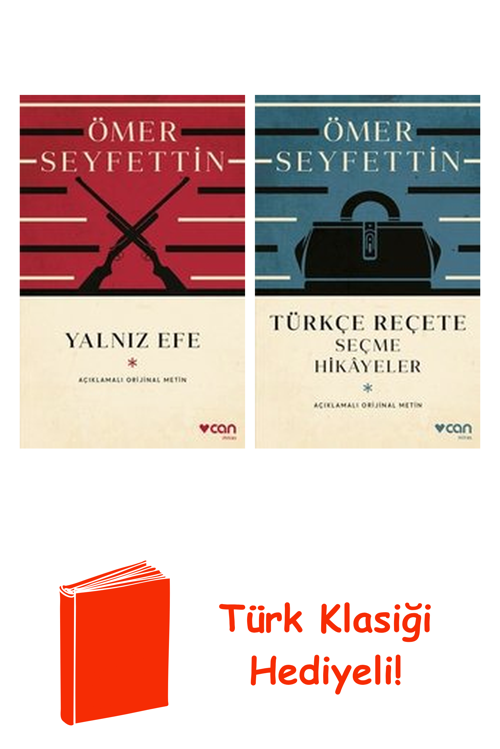 Ömer Seyfettin 2 Kitap Seti + Türk Klasiği Hediye