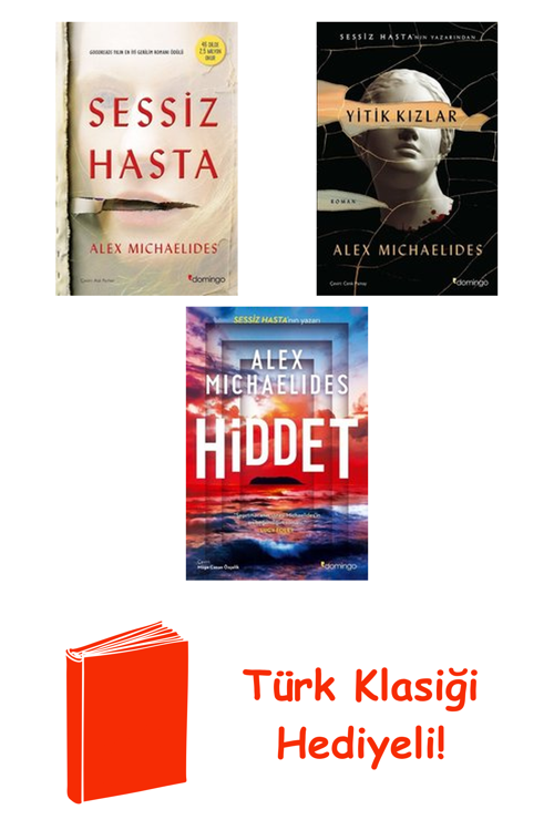 Alex Michaelides 3 Kitap Seti + Türk Klasiği Hediye