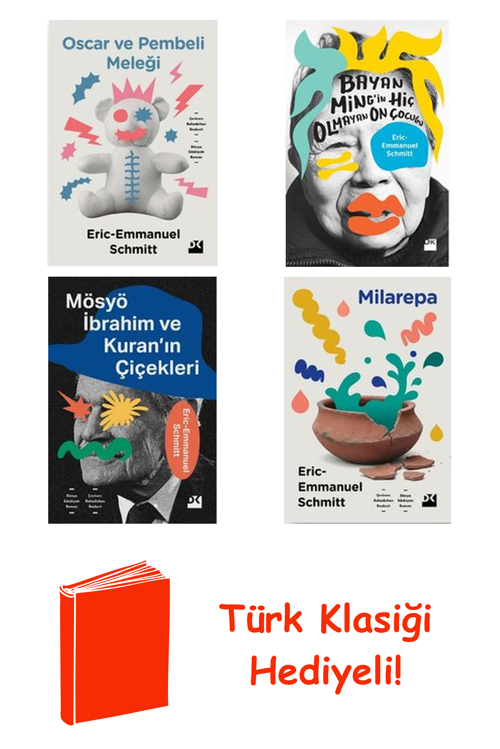 Eric Emmanuel Schmitt 4 Kitap Seti + Türk Klasiği Hediye