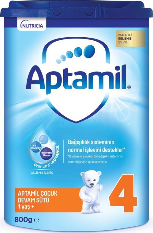 4 Çocuk Devam Sütü 800 G 1 Yaş Akıllı Kutu