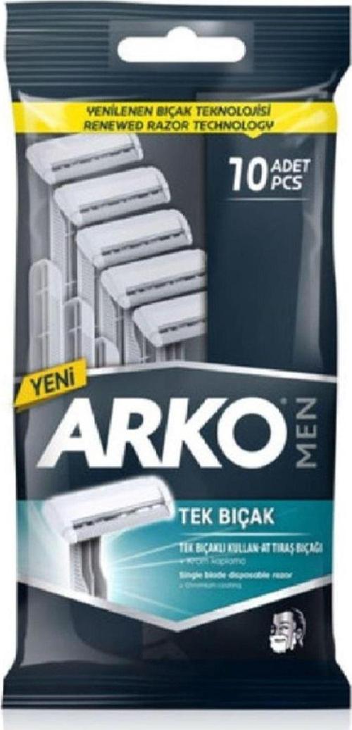 Erkek Tek Bıçaklı Tıraş Bıçağı Kullan At 10'Lu