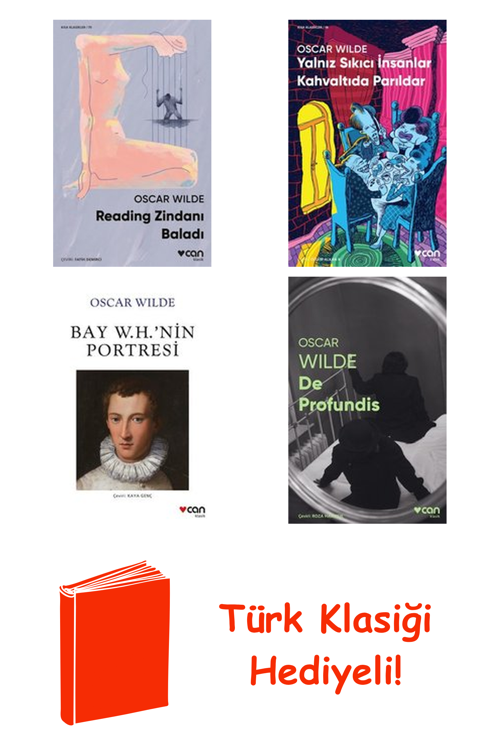Oscar Wilde 4 Kitap Seti + Türk Klasiği Hediye
