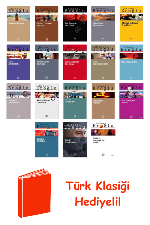Mehmet Eroğlu 18 Kitap Seti + Türk Klasiği Hediye