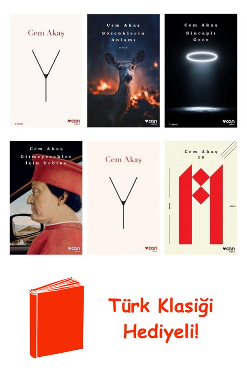 Cem Akaş 6 Kitap Seti + Türk Klasiği Hediye