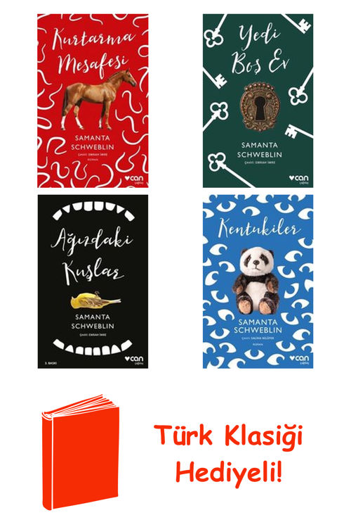 Samanta Schweblin 4 Kitap Seti + Türk Klasiği Hediye