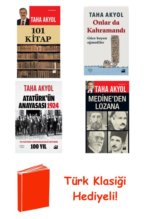 Taha Akyol 4 Kitap Seti + Türk Klasiği Hediye
