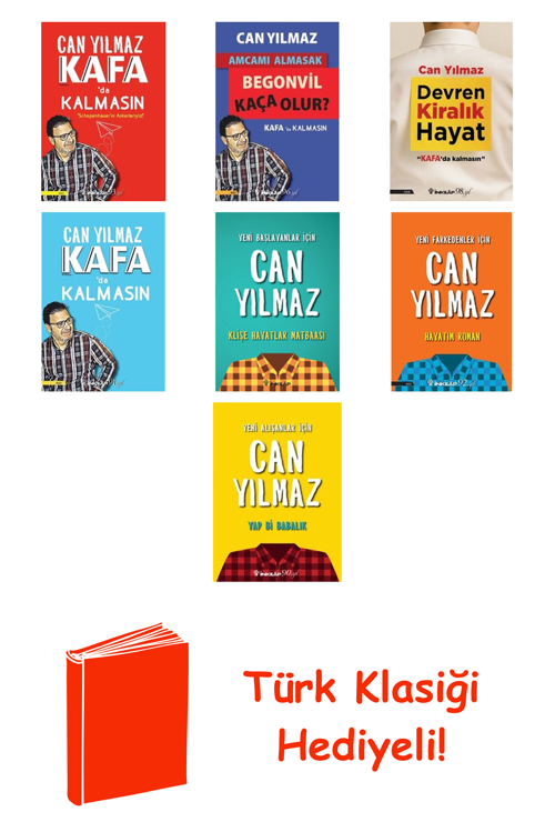 Can Yılmaz 7 Kitap Seti + Türk Klasiği Hediye