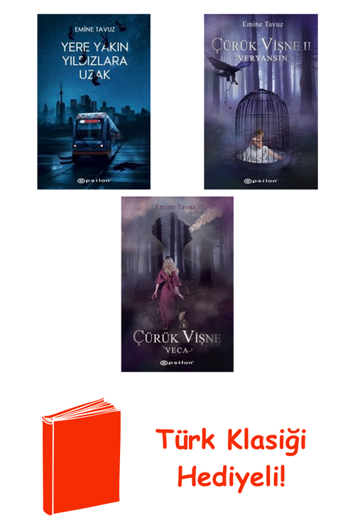 Emine Tavuz 3 Kitap Seti + Türk Klasiği Hediye