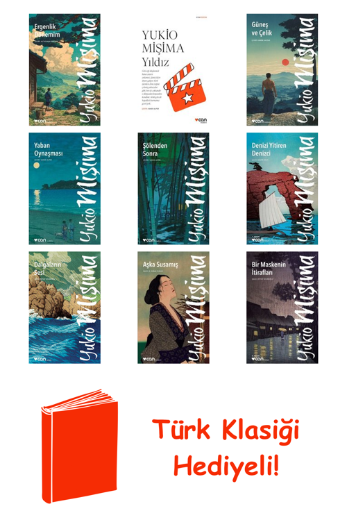 Yukio Mişima 9 Kitap Seti + Türk Klasiği Hediye