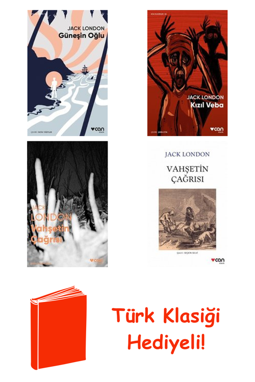 Jack London 4 Kitap Seti + Türk Klasiği Hediye