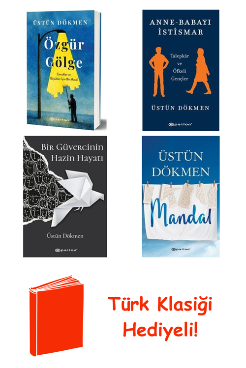 Üstün Dökmen 4 Kitap Seti + Türk Klasiği Hediye