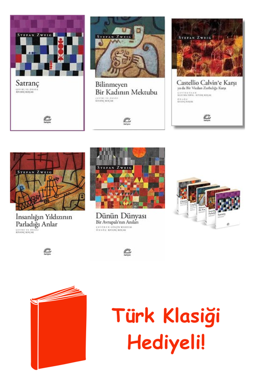 Stefan Zweig 6 Kitap Seti + Türk Klasiği Hediye