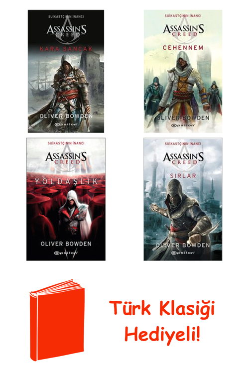 Oliver Bowden 4 Kitap Seti + Türk Klasiği Hediye