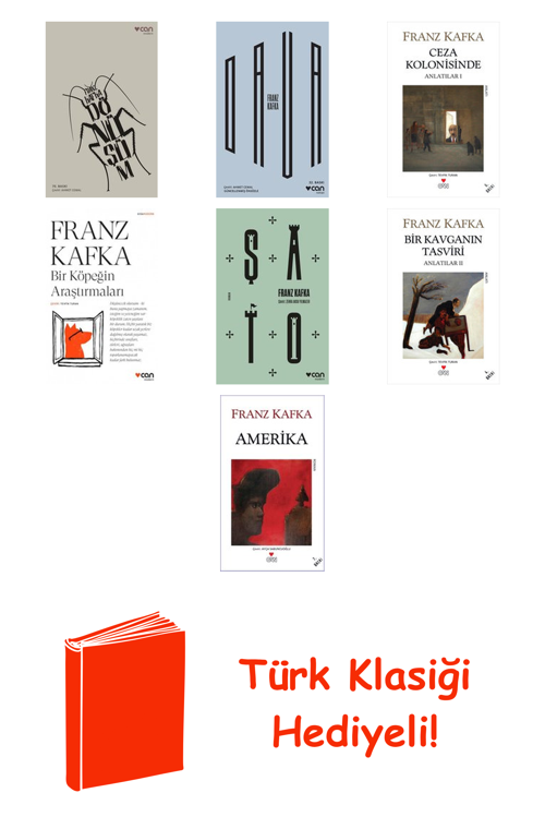 Franz Kafka 7 Kitap Seti + Türk Klasiği Hediye